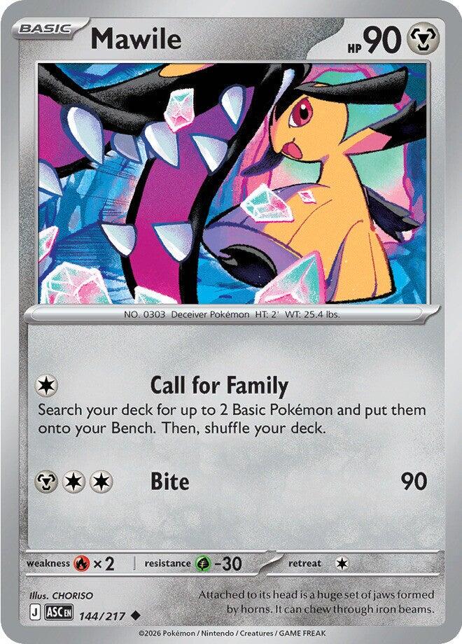 Ascended Heroes #144 - Mawile