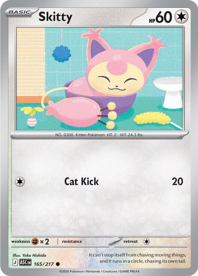 Ascended Heroes #165 - Skitty