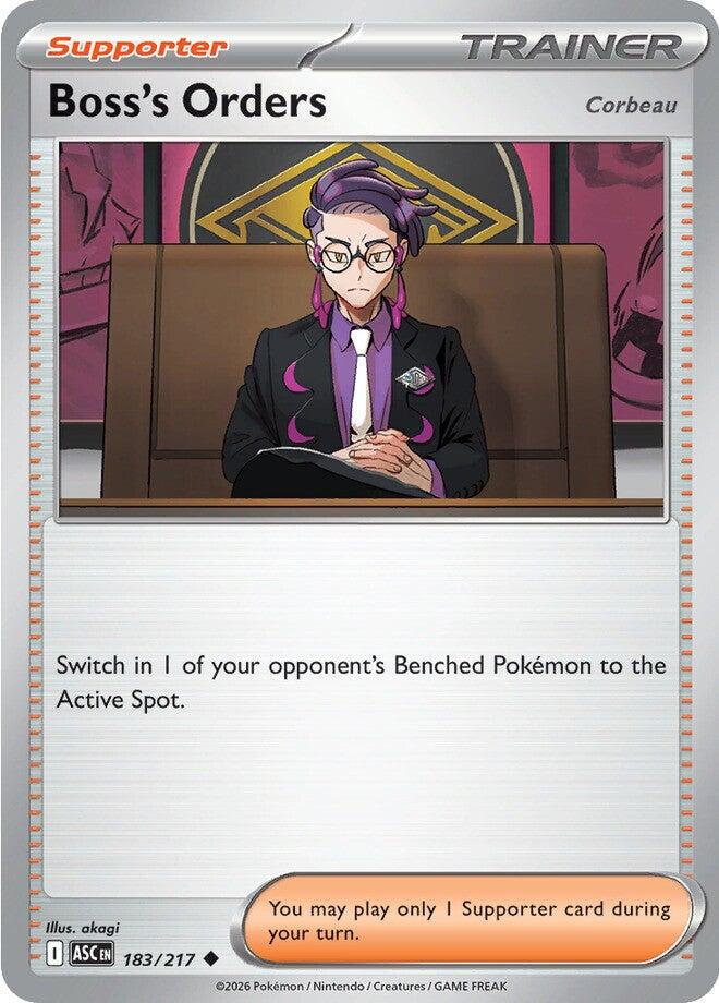 Ascended Heroes #183 - Boss's Orders: Corbeau