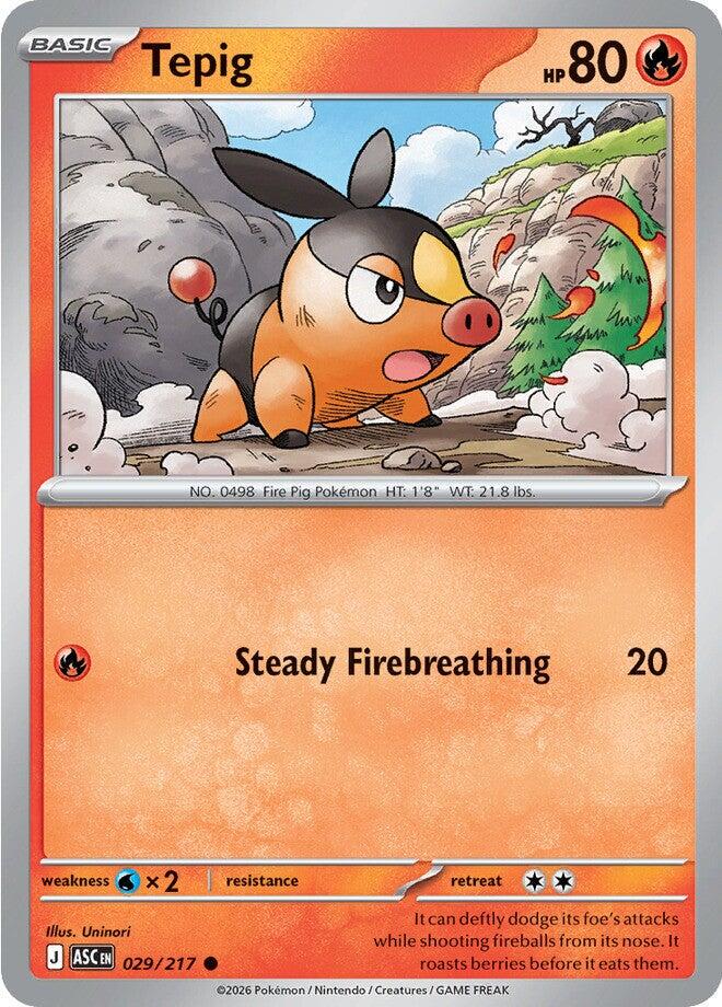 Ascended Heroes #29 - Tepig