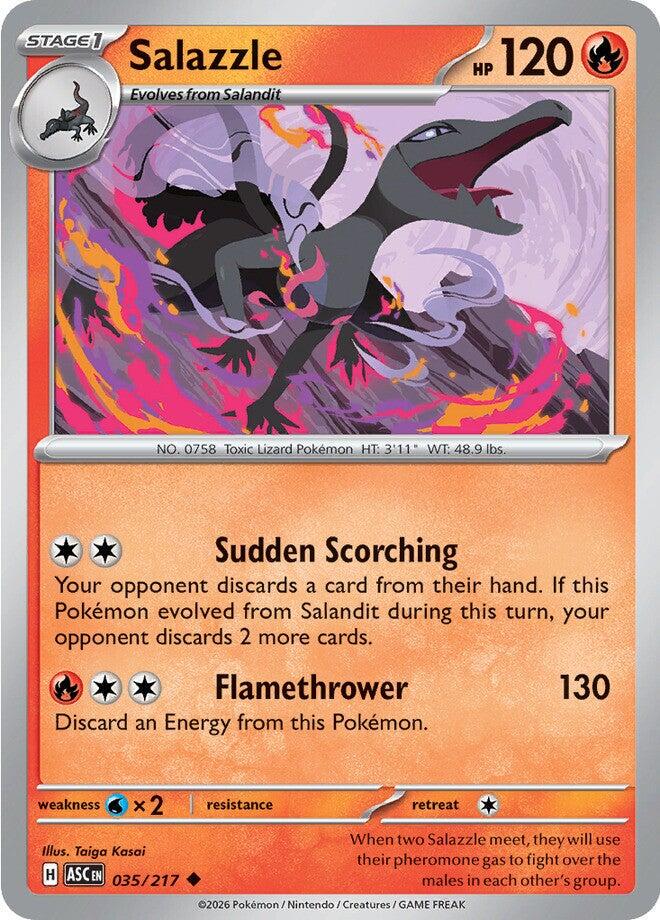 Ascended Heroes #35 - Salazzle