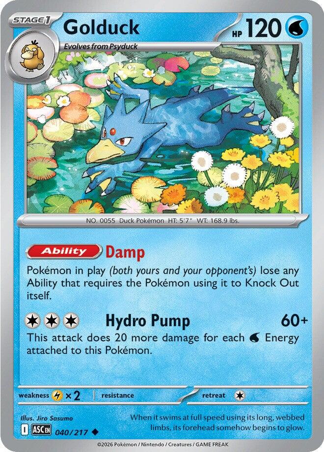 Ascended Heroes #40 - Golduck