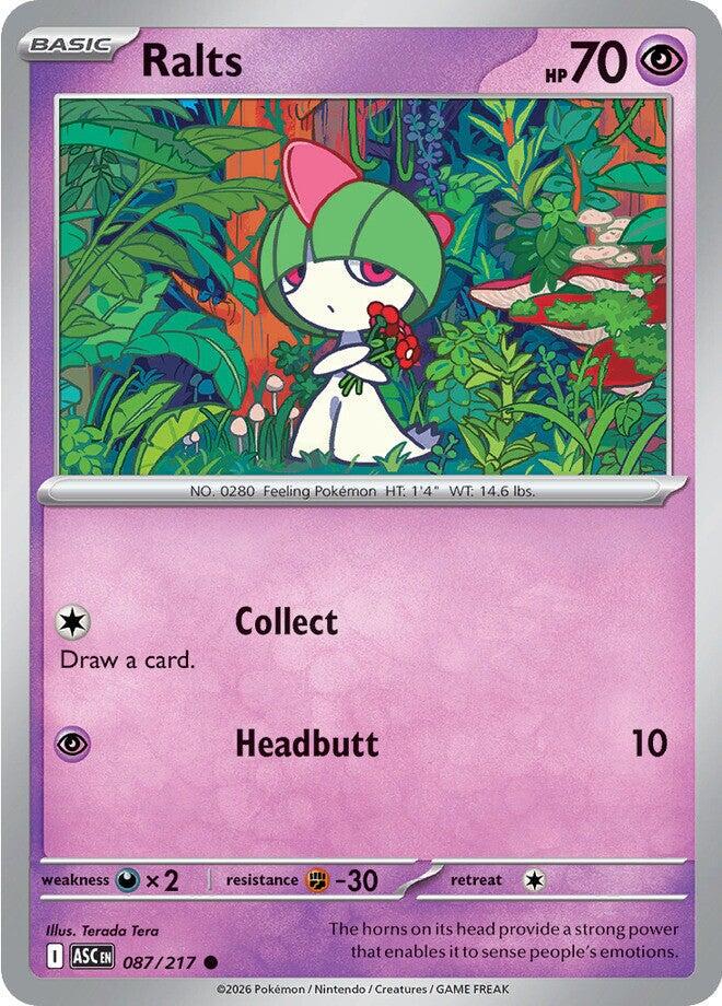 Ascended Heroes #87 - Ralts