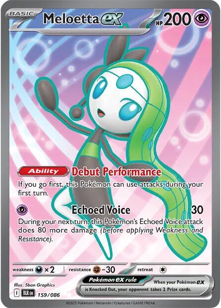 Black Bolt #159 - Meloetta EX