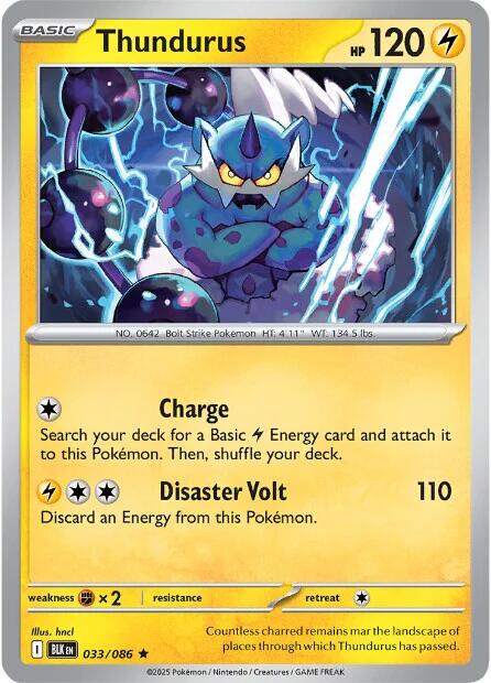 Black Bolt #33 - Thundurus
