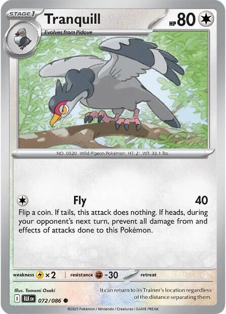 Black Bolt #72 - Tranquill (Reverse Holo)