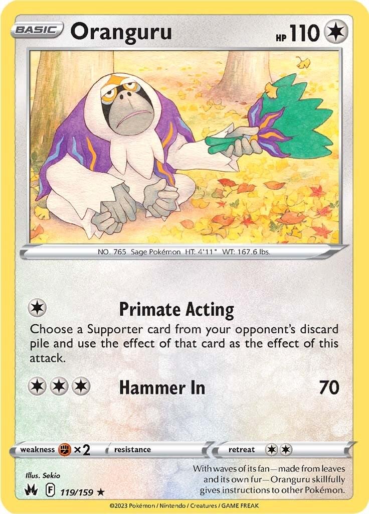 Crown Zenith #119 - Oranguru