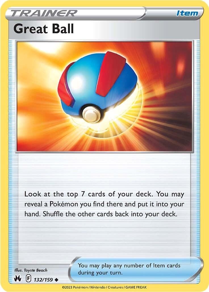 Crown Zenith #132 - Great Ball