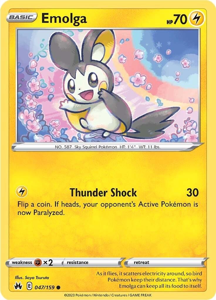 Crown Zenith #47 - Emolga