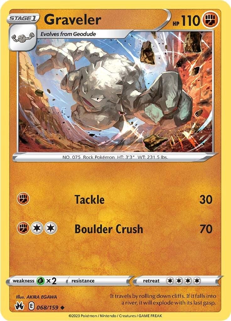 Crown Zenith #68 - Graveler