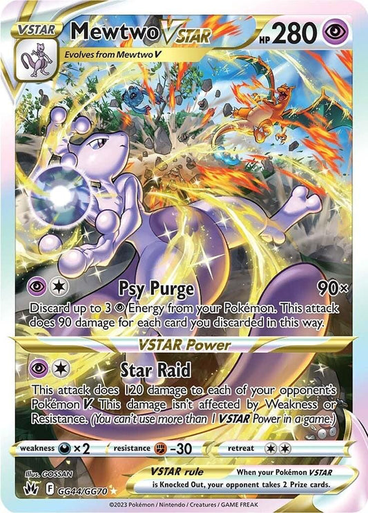 Crown Zenith #GG44 - Mewtwo VSTAR (Lees Product Omschrijving)