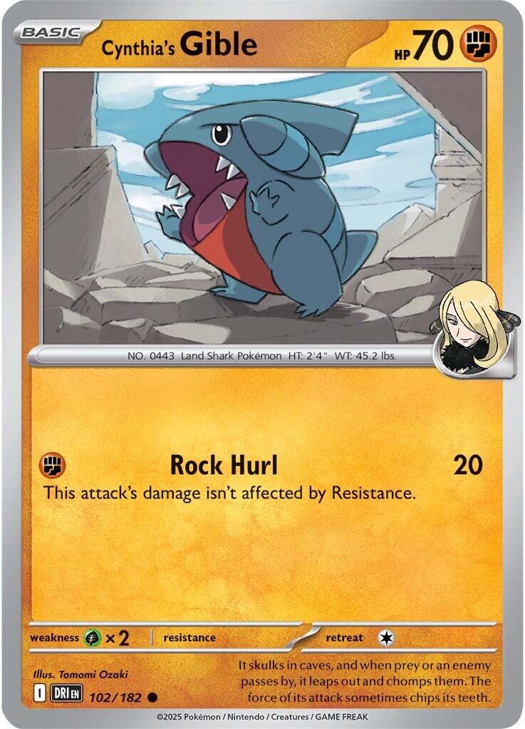 Destined Rivals #102 - Cynthia's Gible