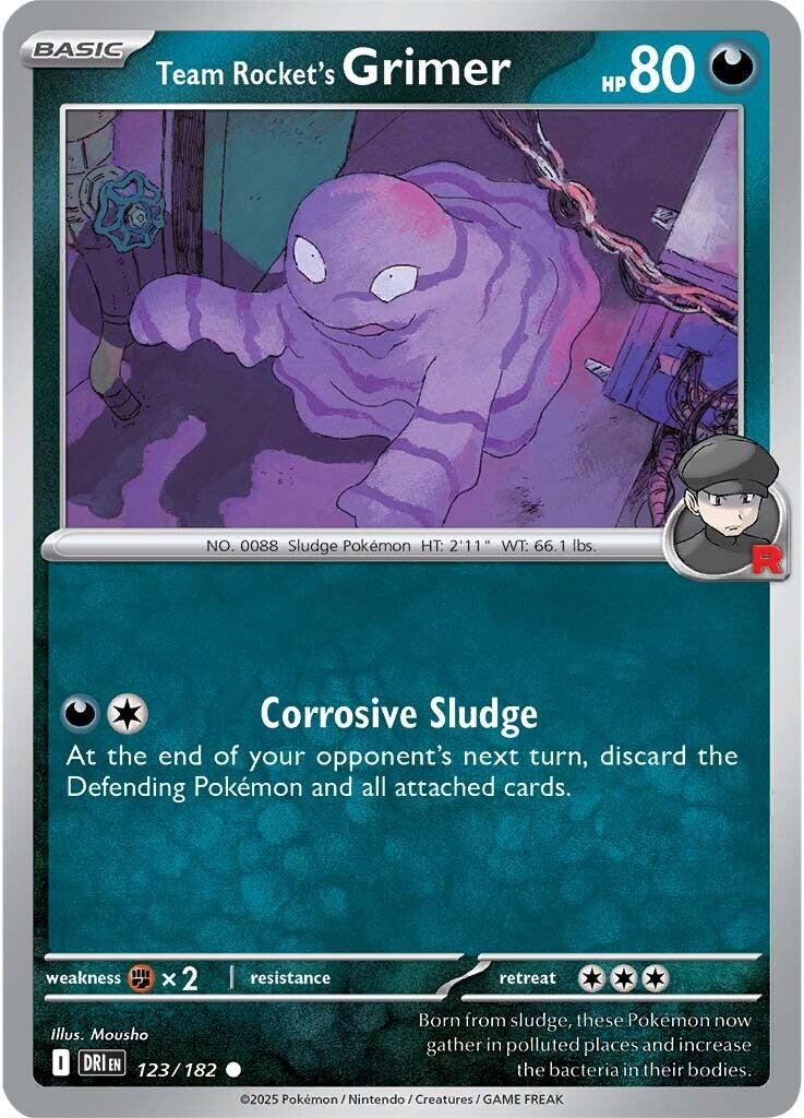 Destined Rivals #123 - Team Rocket's Grimer