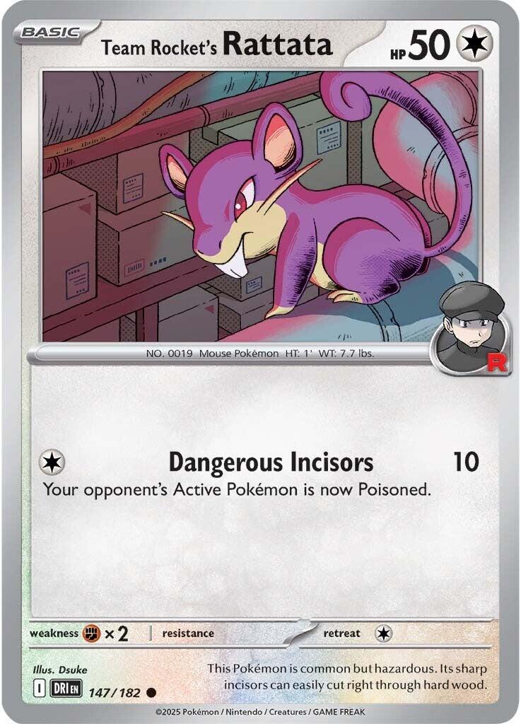 Destined Rivals #147 - Team Rocket's Rattata