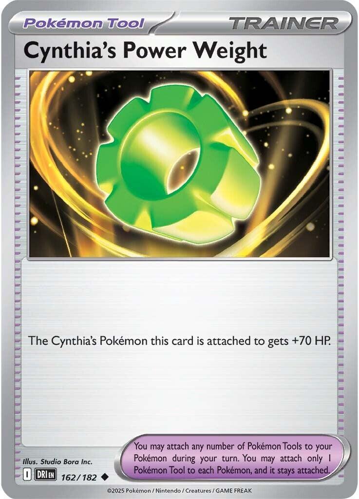 Destined Rivals #162 - Cynthia's Power Weight