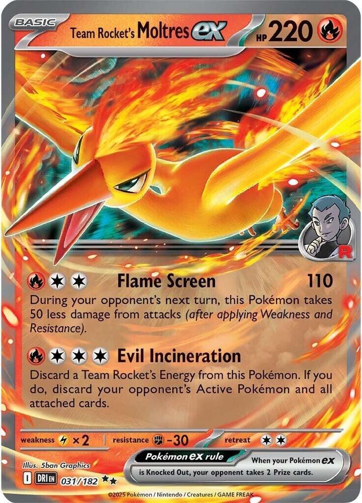 Destined Rivals #31 - Team Rocket's Moltres EX