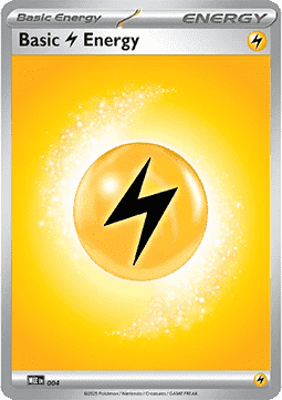 Energy Kaart MEE004 - Basic Lightning Energy
