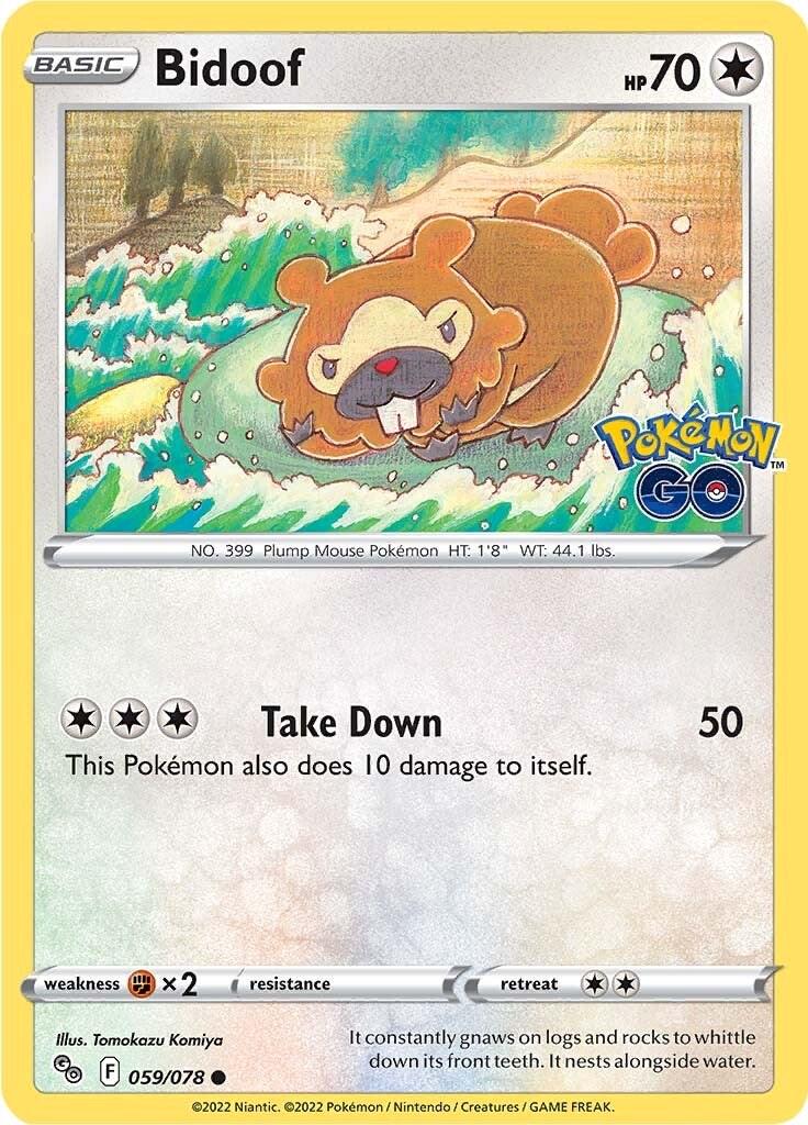 GO #59 - Bidoof