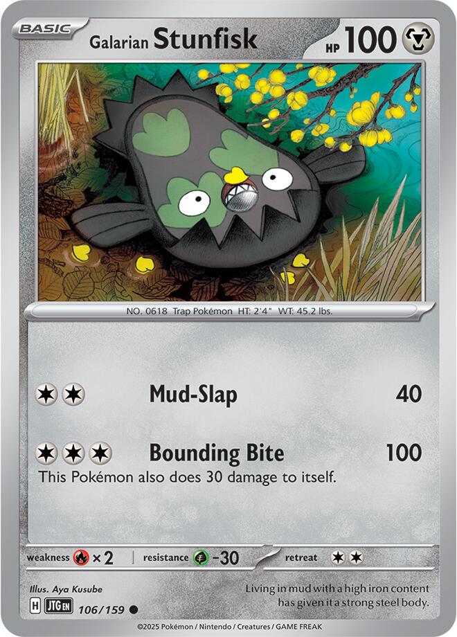 Journey Together #106 - Galarian Stunfisk