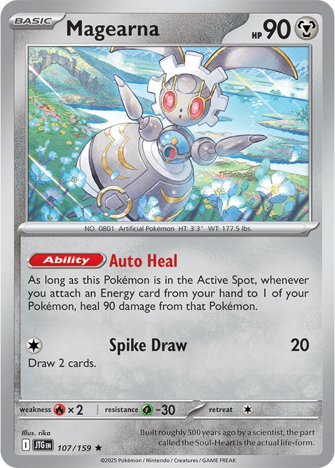 Journey Together #107 - Magearna (Reverse Holo)