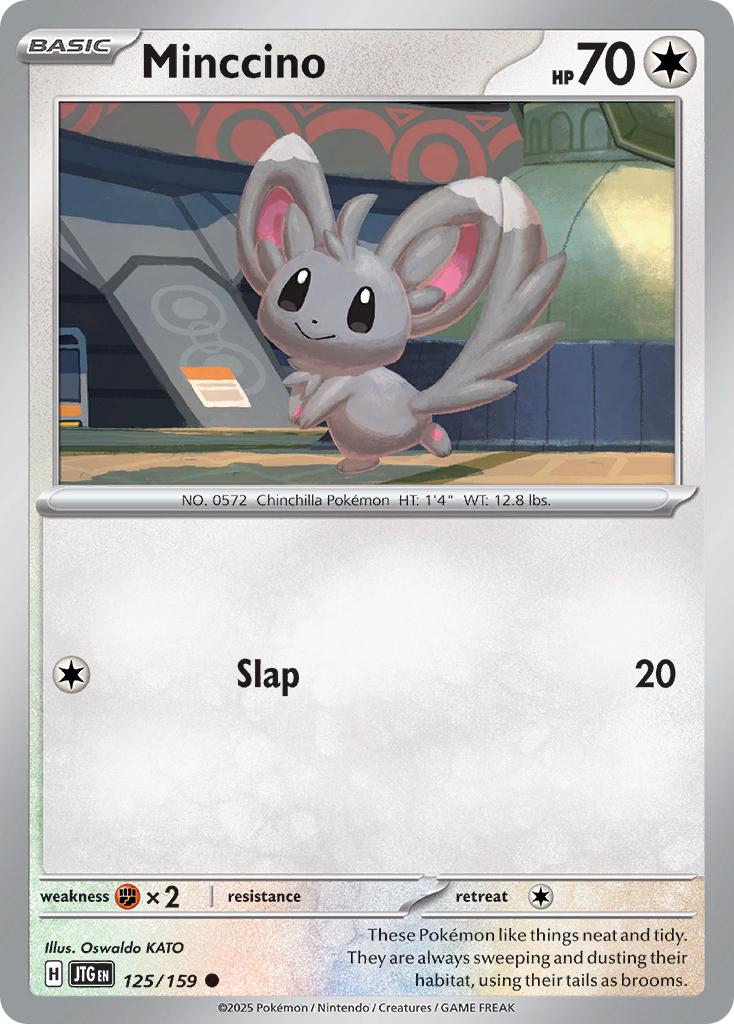 Journey Together #125 - Minccino (Reverse Holo)