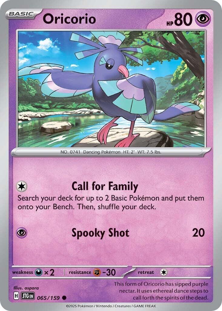 Journey Together #65 - Oricorio (Reverse Holo)