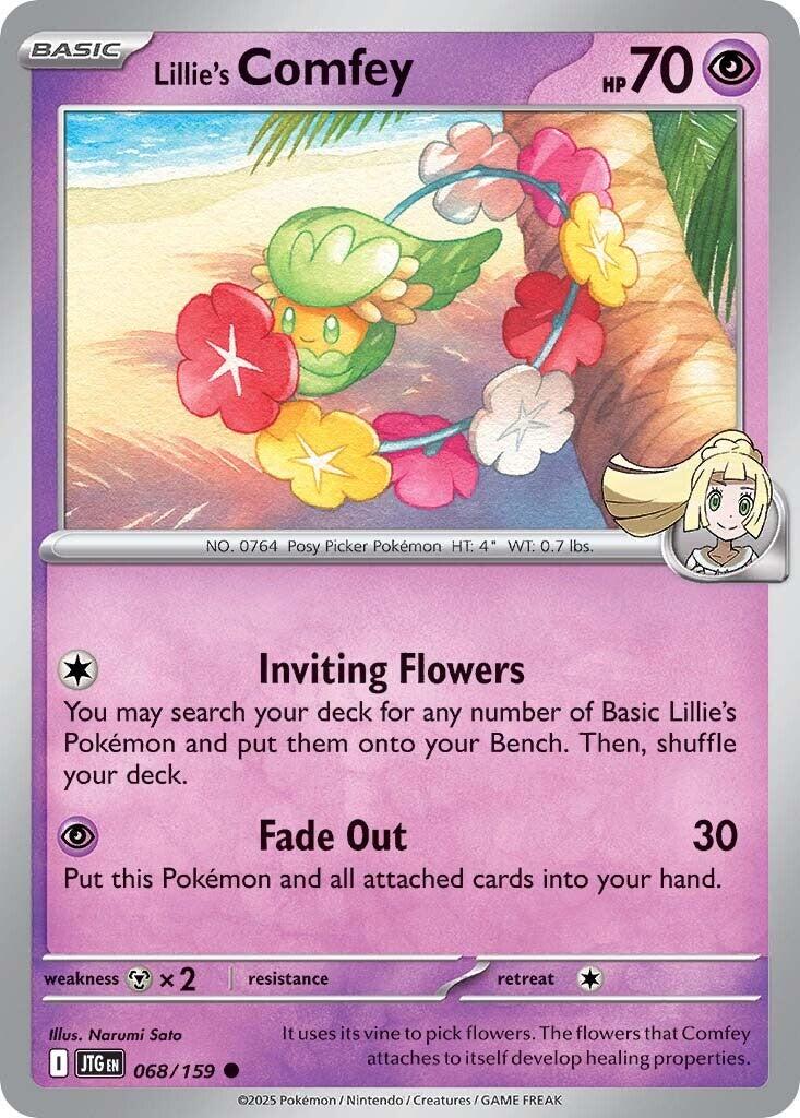 Journey Together #68 - Lillie's Comfey (Reverse Holo)