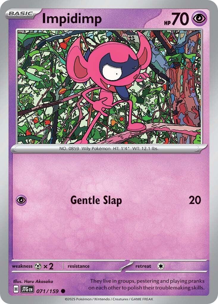 Journey Together #71 - Impidimp (Reverse Holo)