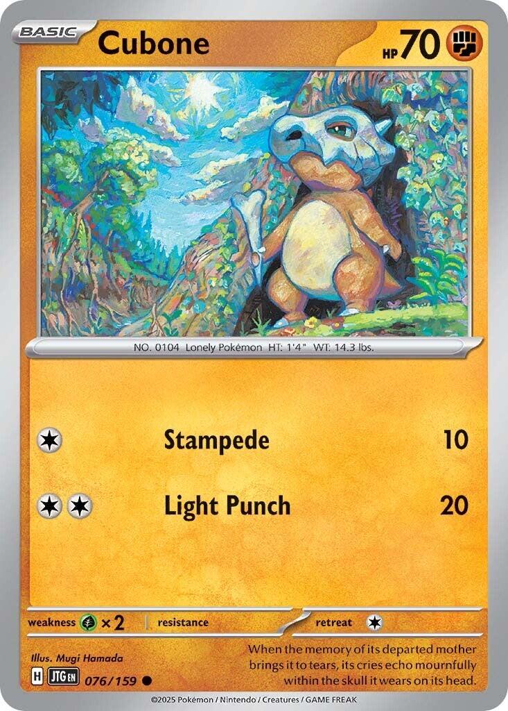 Journey Together #76 - Cubone