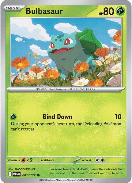 Mega Evolution #1 - Bulbasaur (Reverse Holo)