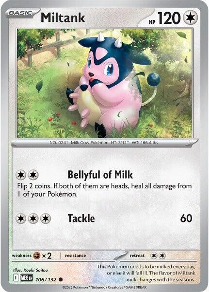 Mega Evolution #106 - Miltank (Reverse Holo)