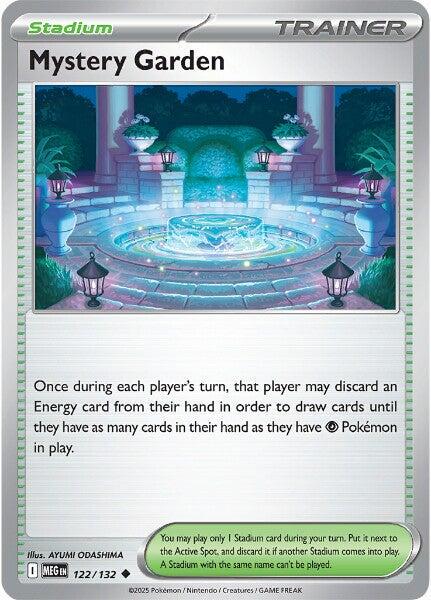 Mega Evolution #122 - Mystery Garden (Reverse Holo)