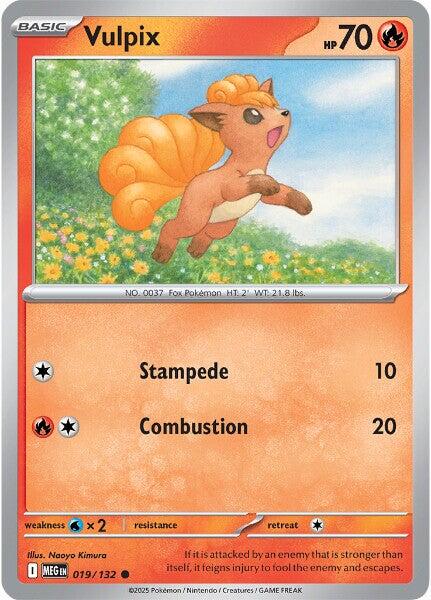 Mega Evolution #19 - Vulpix