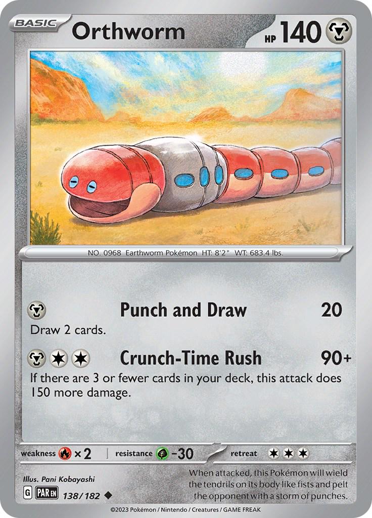 Paradox Rift #138 - Orthworm (Reverse Holo)