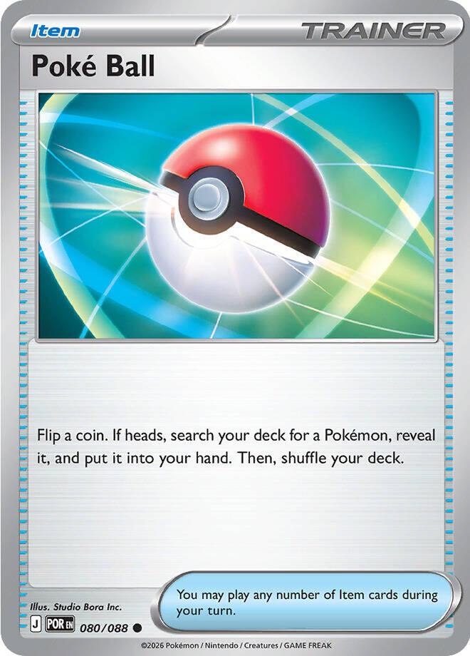 Perfect Order #80 - Poké Ball (Reverse Holo)