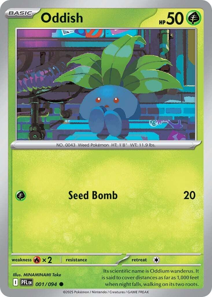 Phantasmal Flames #1 - Oddish