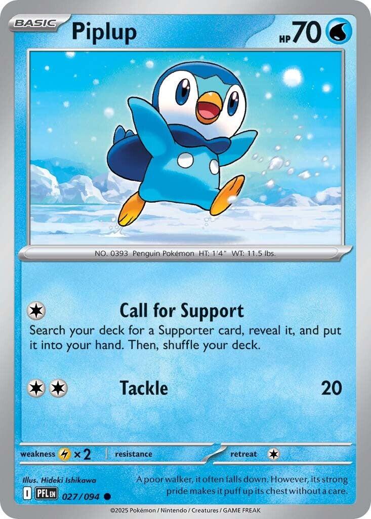 Phantasmal Flames #27 - Piplup