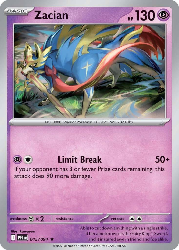 Phantasmal Flames #45 - Zacian