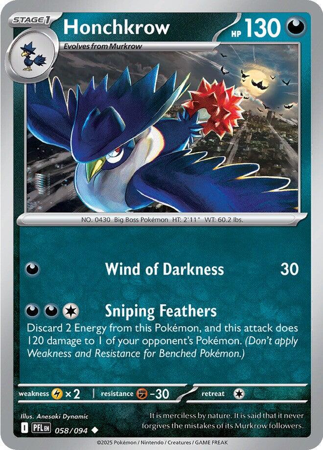 Phantasmal Flames #58 - Honchkrow