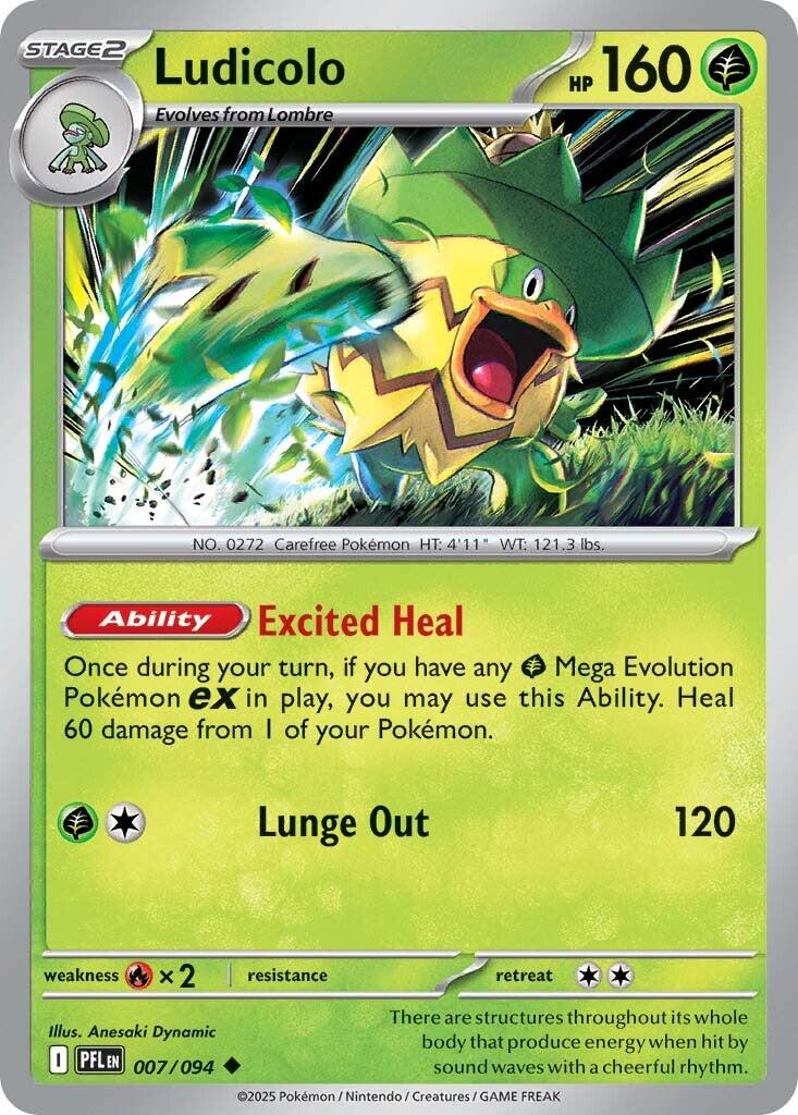 Phantasmal Flames #7 - Ludicolo