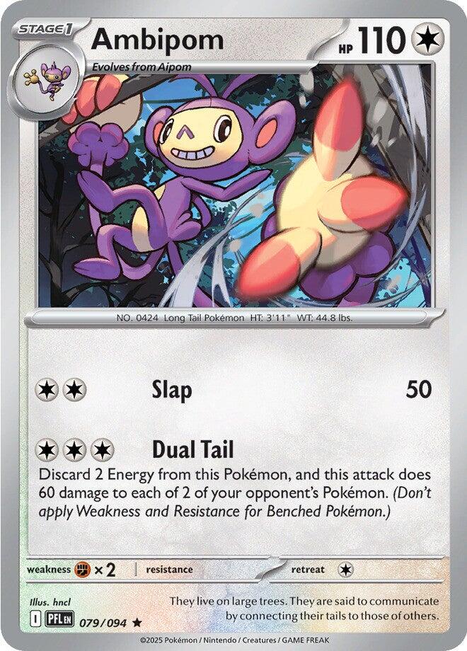 Phantasmal Flames #79 - Ambipom (Reverse Holo)