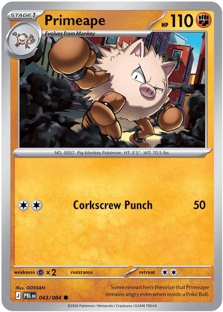 Pitch Black #43 - Primeape