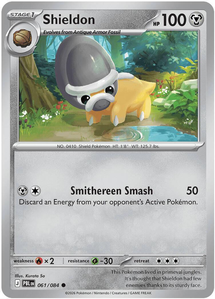 Pitch Black #61 - Shieldon (Reverse Holo)