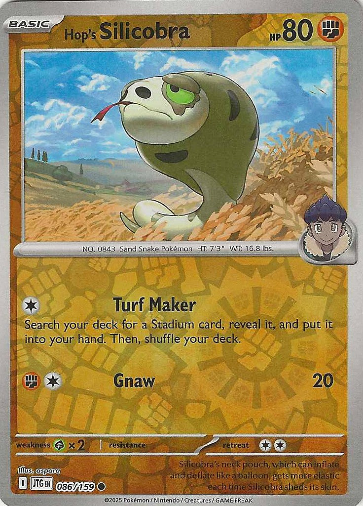 Journey Together #86 - Hop's Silicobra (Reverse Holo)