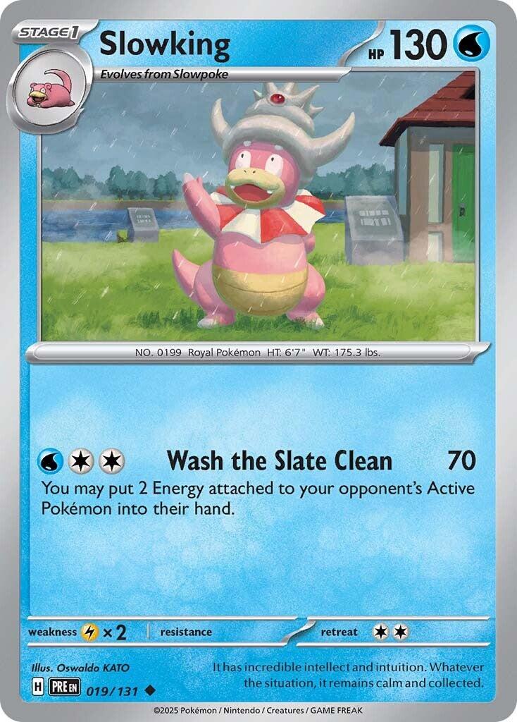 Prismatic Evolutions #19 - Slowking