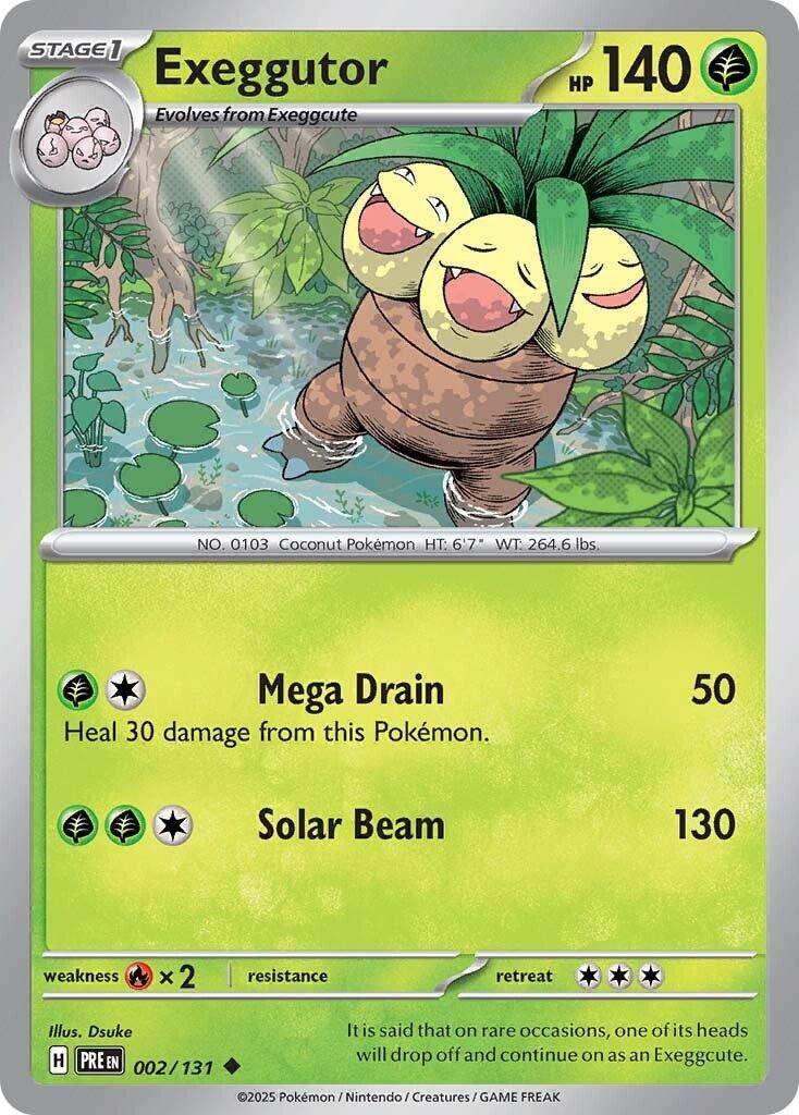 Prismatic Evolutions #2 - Exeggutor