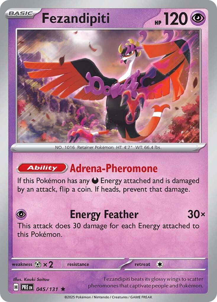 Prismatic Evolutions #45 - Fenzandipiti (Reverse Holo)
