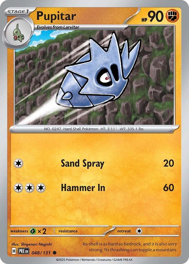 Prismatic Evolutions #48 - Pupitar