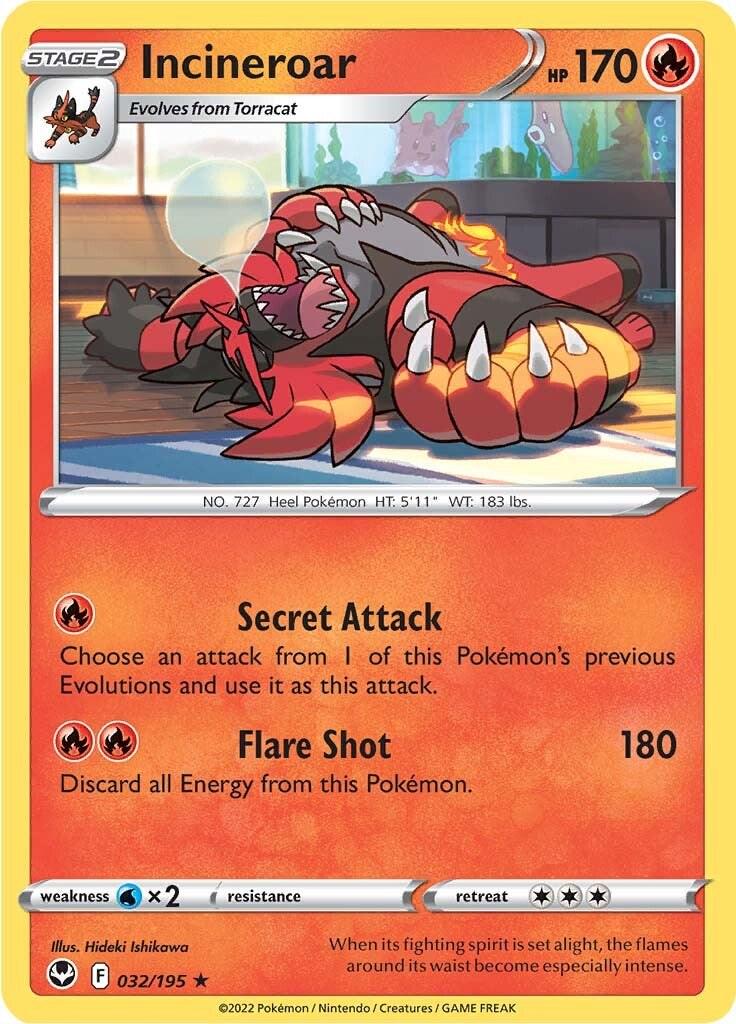 Silver Tempest #32 - Incineroar