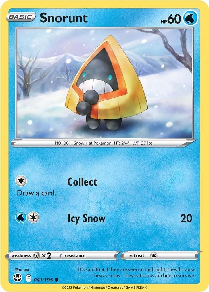 Silver Tempest #41 - Snorunt